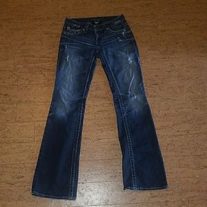Distressed big star jeans